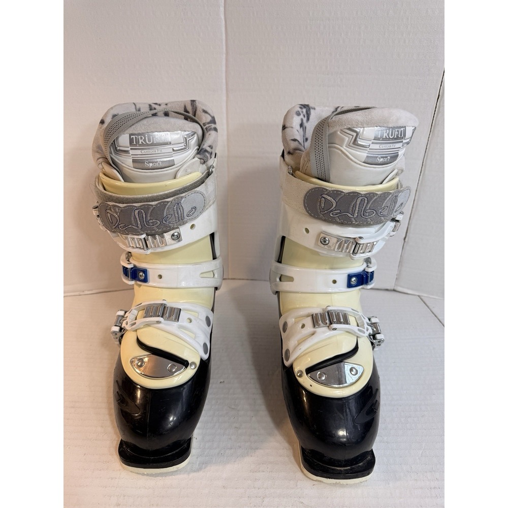 Dalbello Women's 7.5-8‎ 24.5 Ski Boots Raya True Fit Sport Flex 75 White TruFit